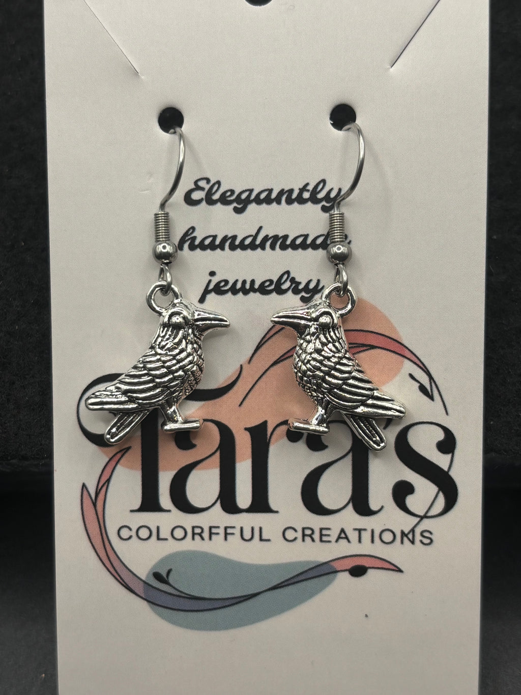 Crow Earrings