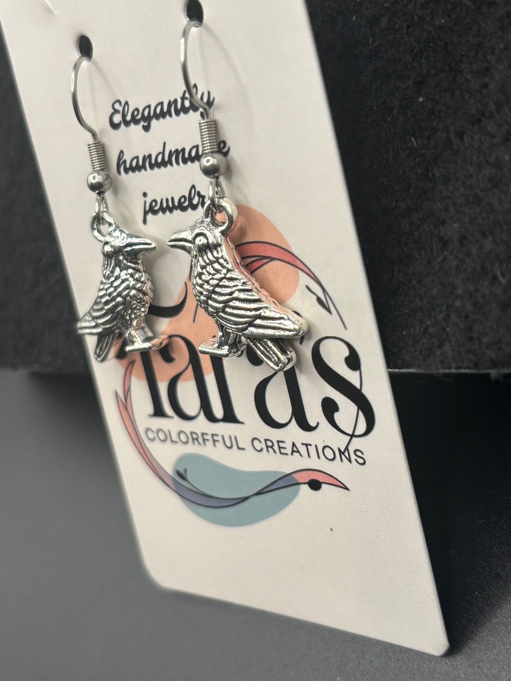 Crow Earrings