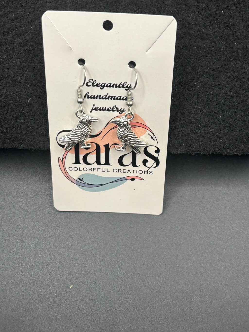 Crow Earrings