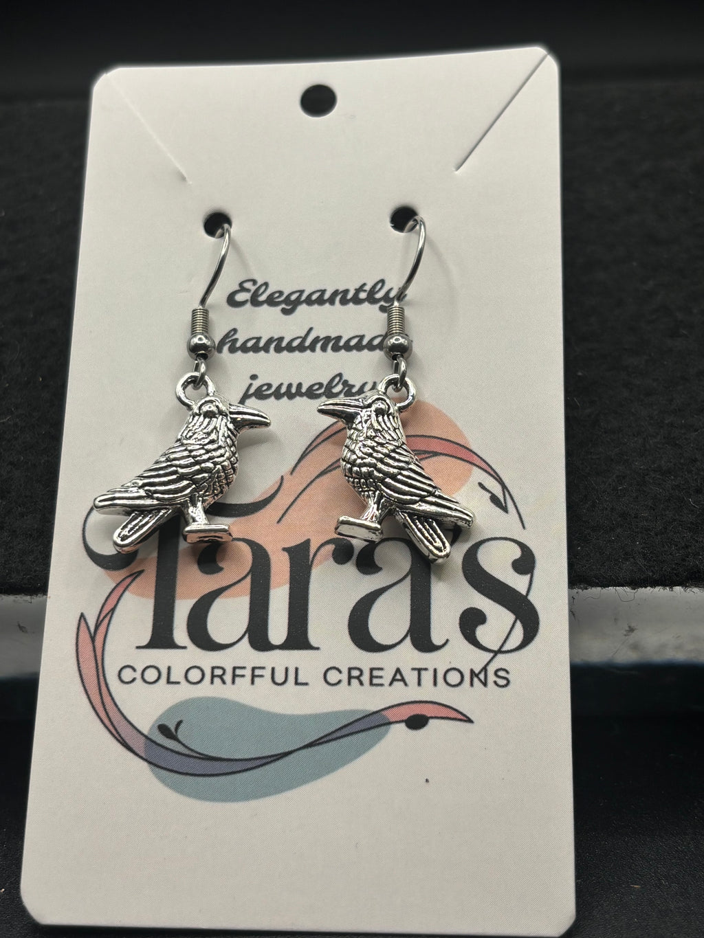 Crow Earrings