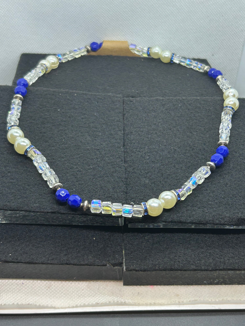 Blue Beaded Necklace