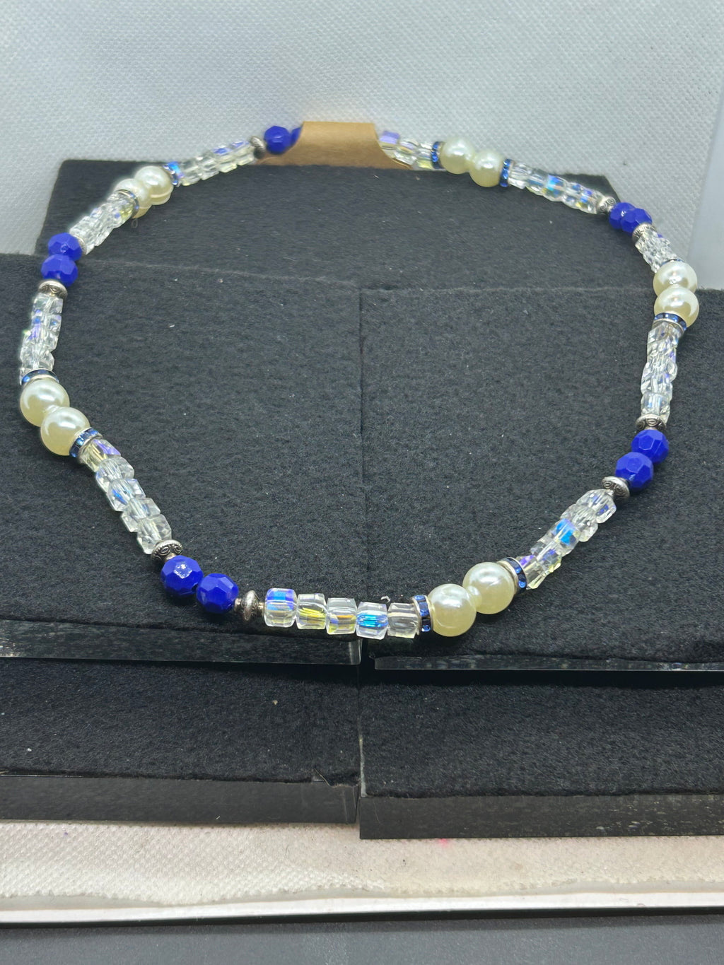 Blue Beaded Necklace