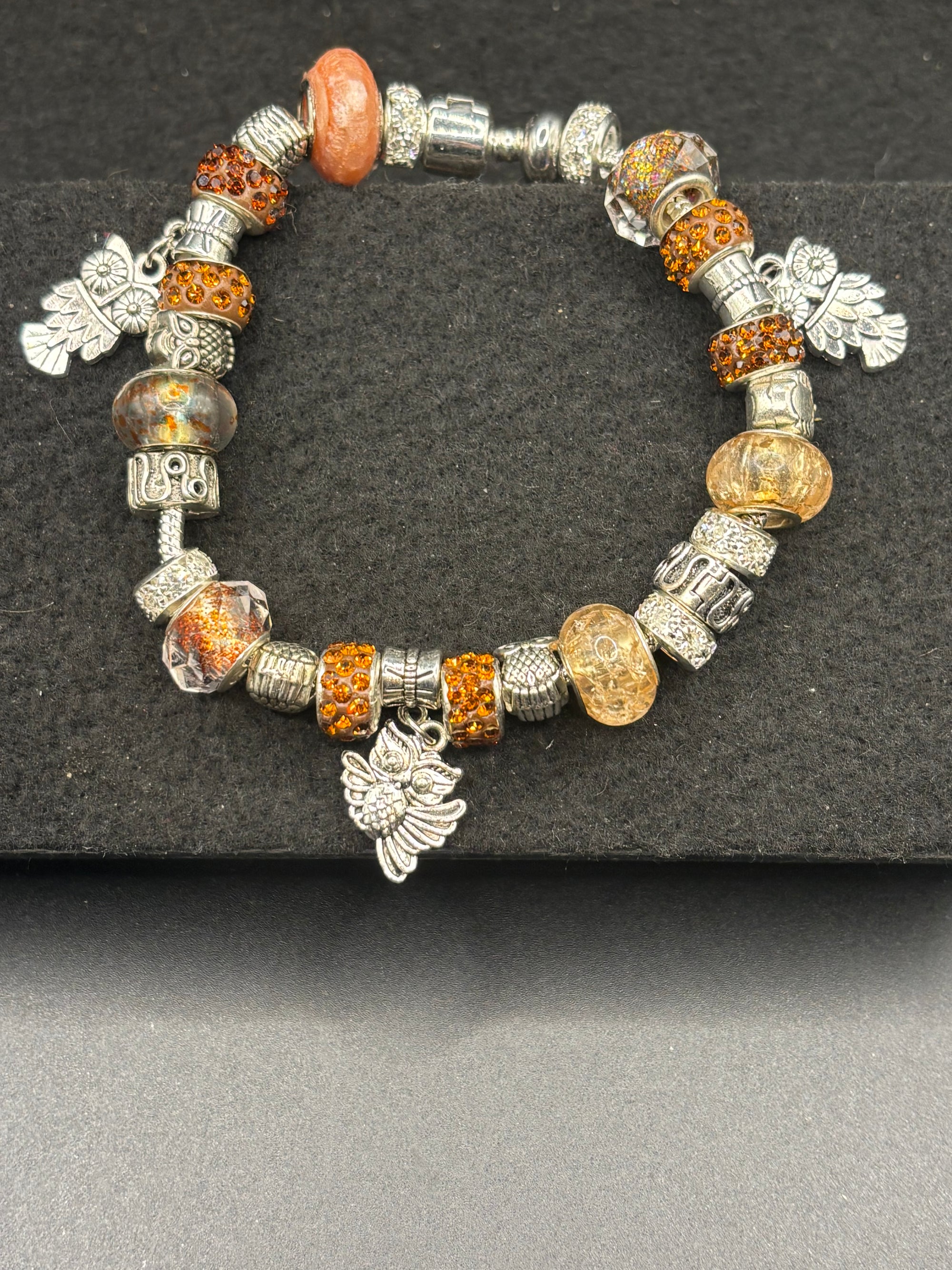Owl Charm Bracelet