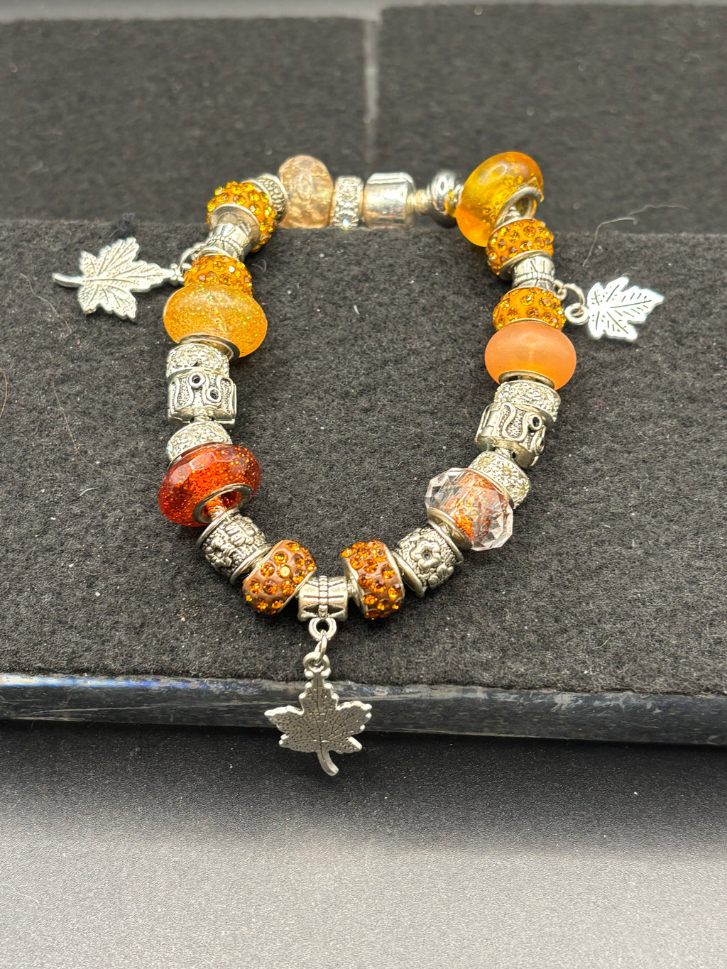 Maple leaf Charm Bracelet