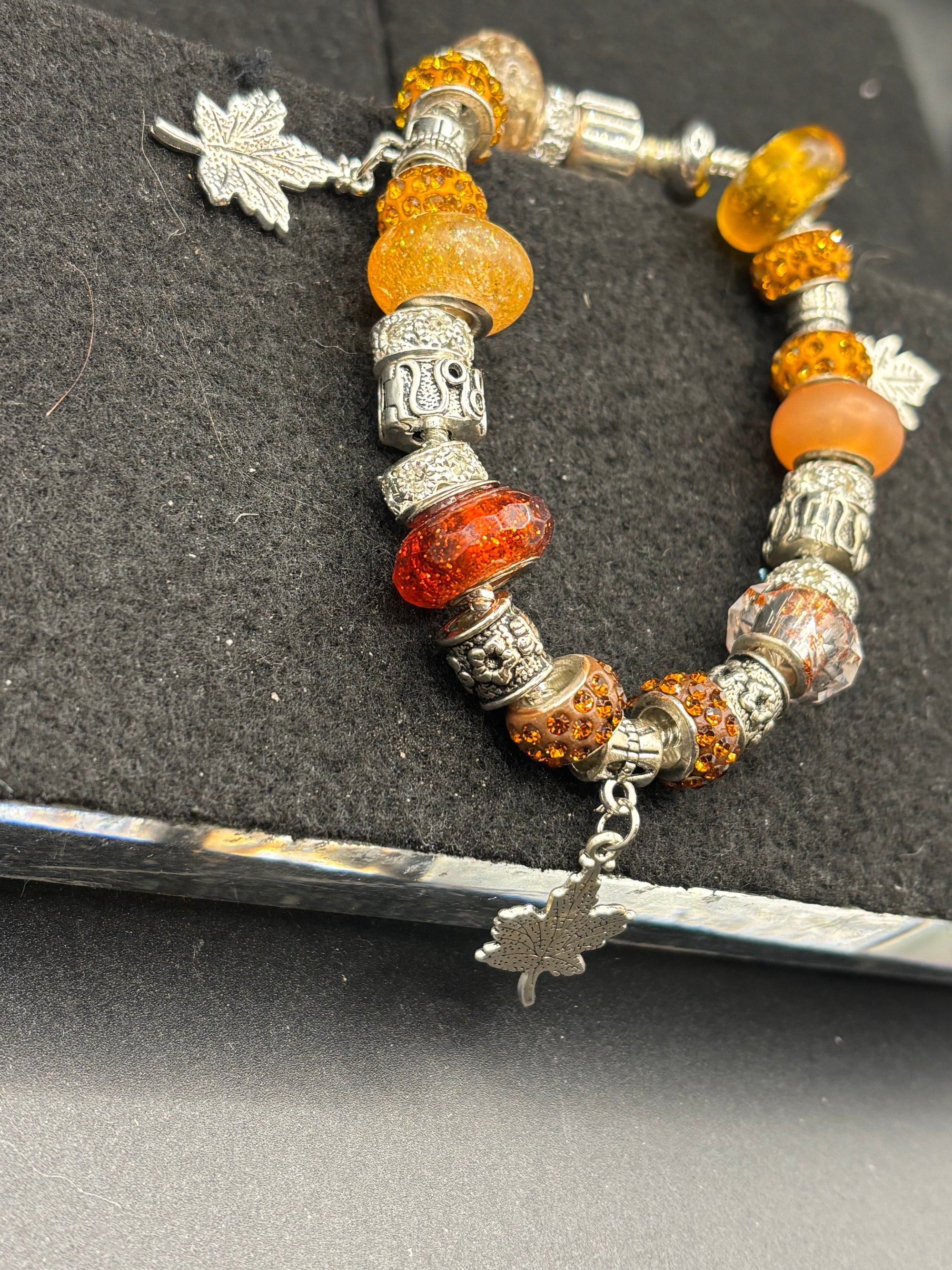 Maple leaf Charm Bracelet