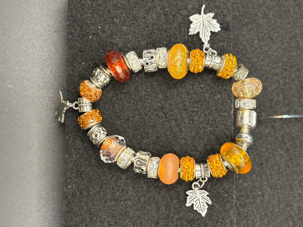 Maple leaf Charm Bracelet