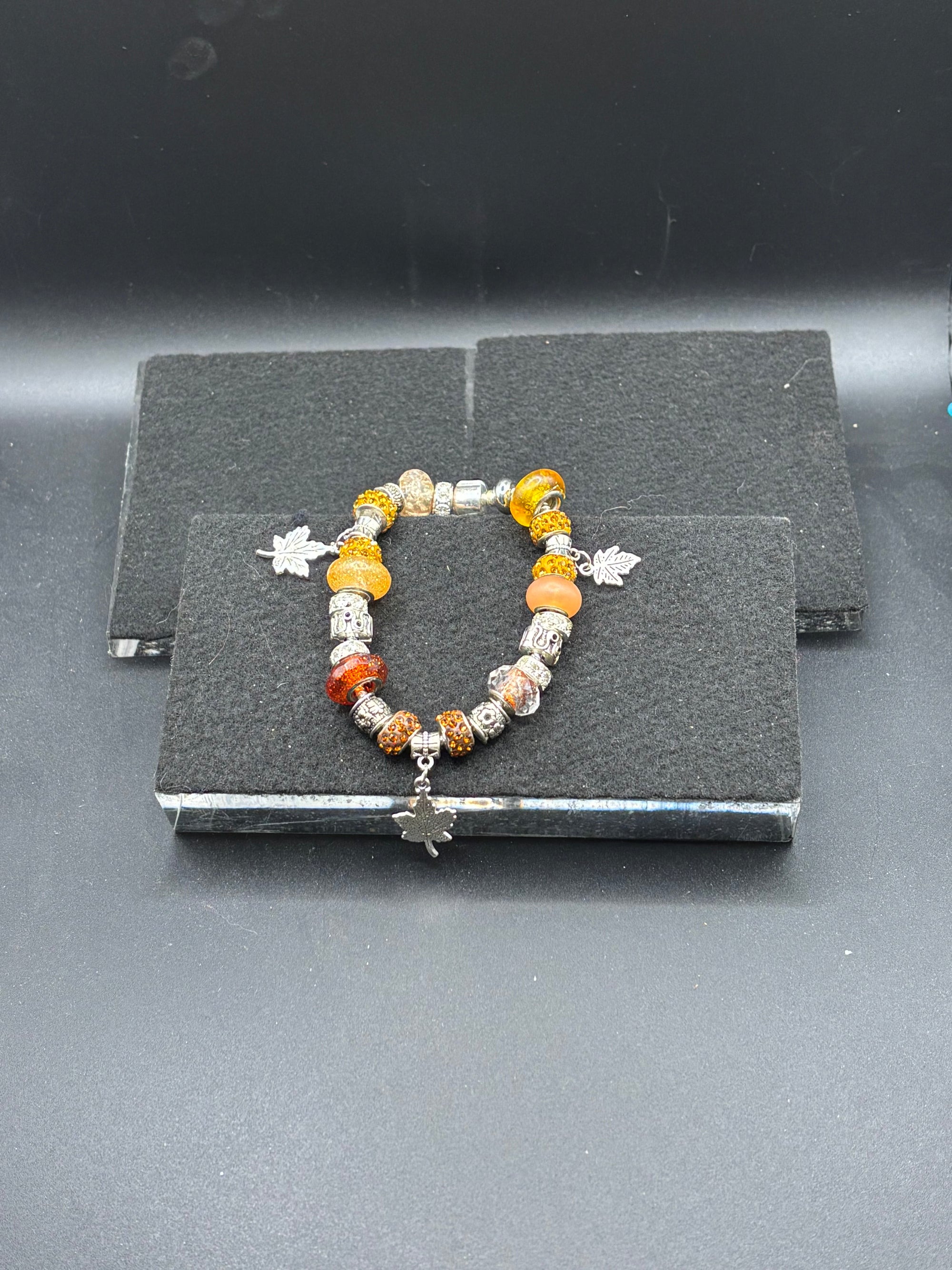 Maple leaf Charm Bracelet