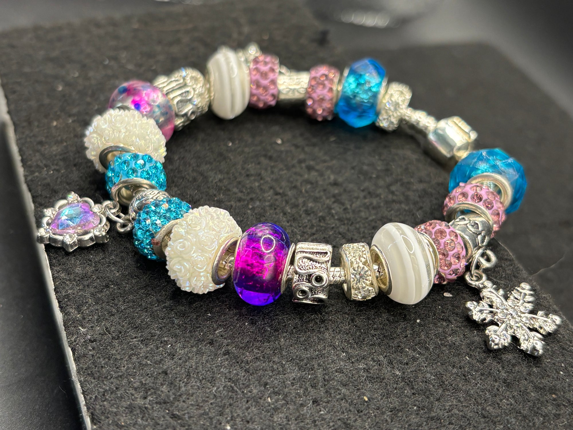 Frozen Inspired Charm Bracelet