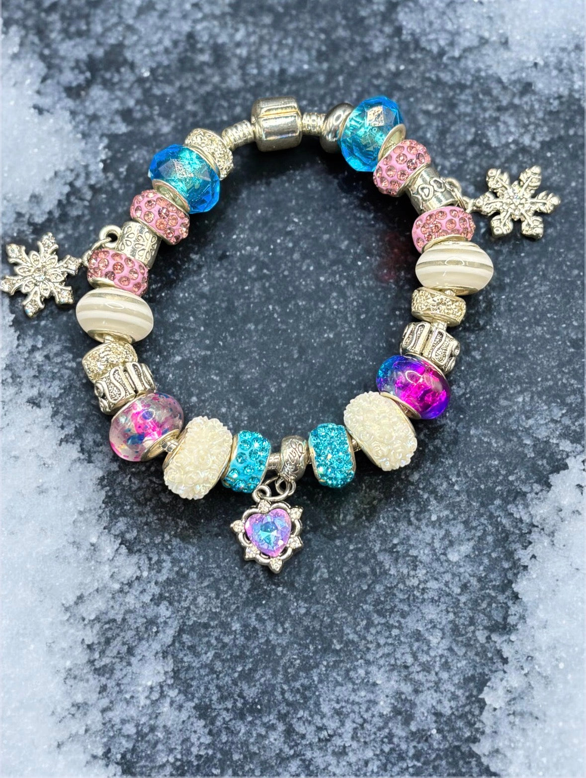 Frozen Inspired Charm Bracelet