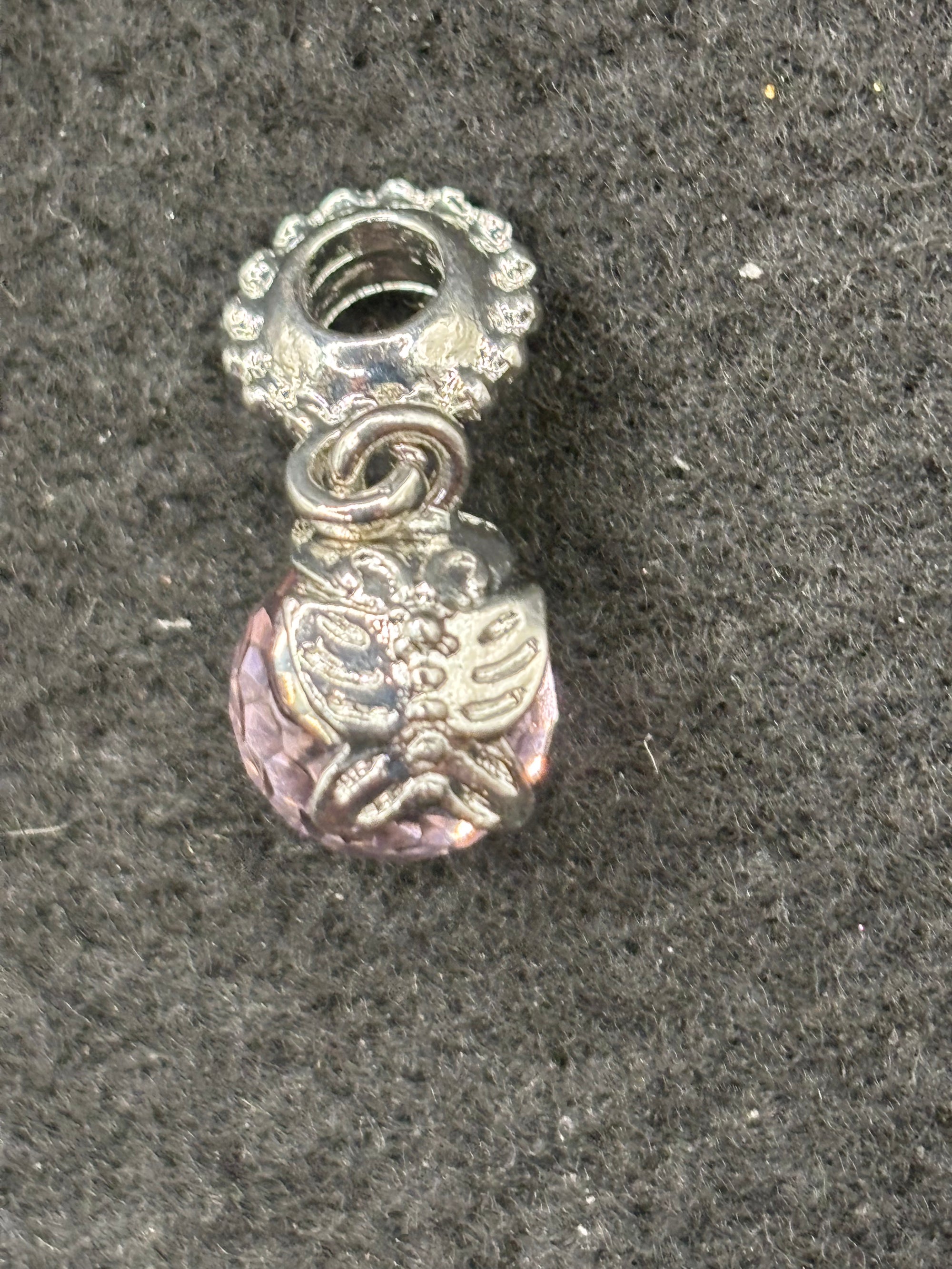 Pink Butterfly Charm