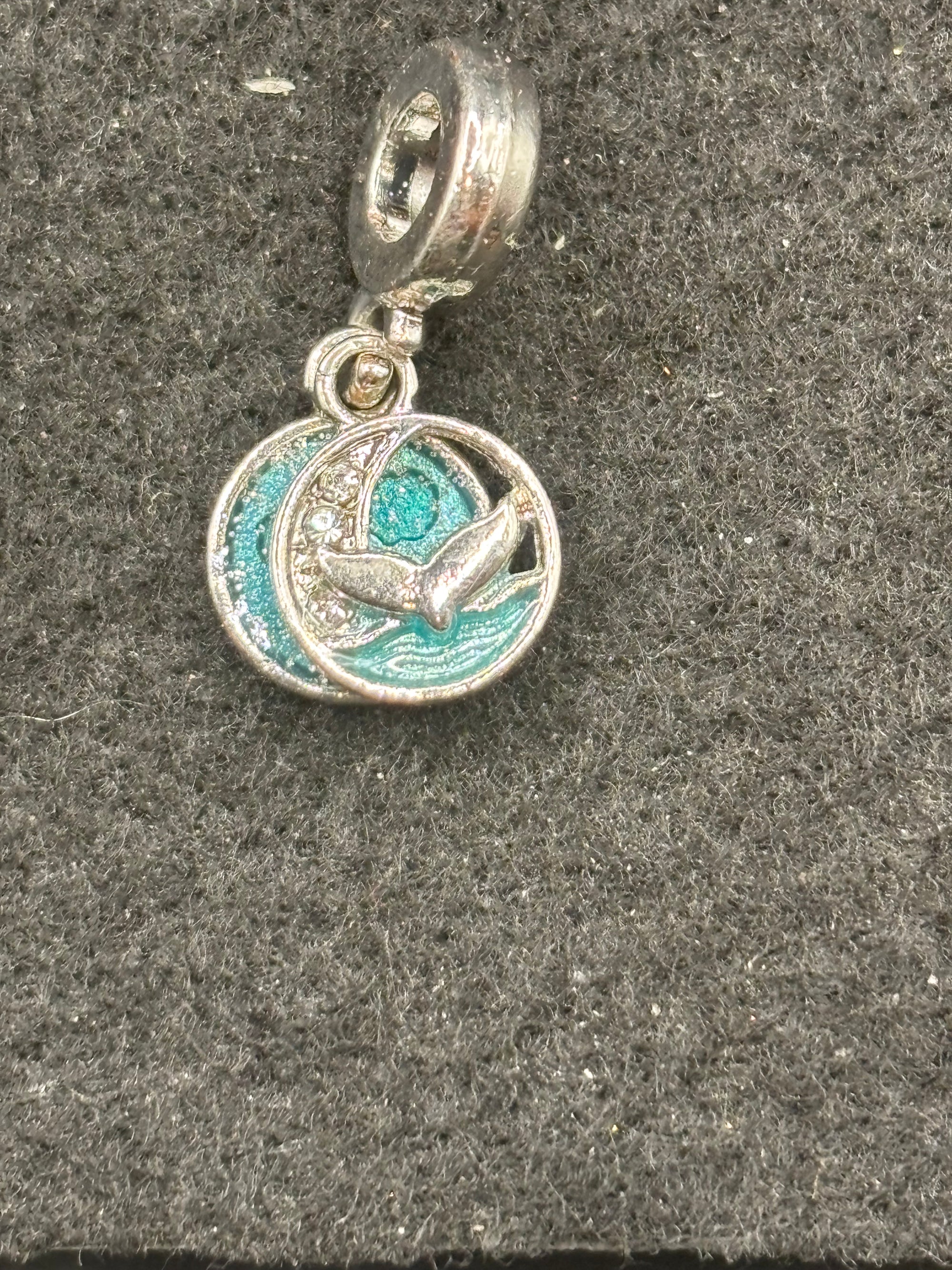 Whale Tail Charm