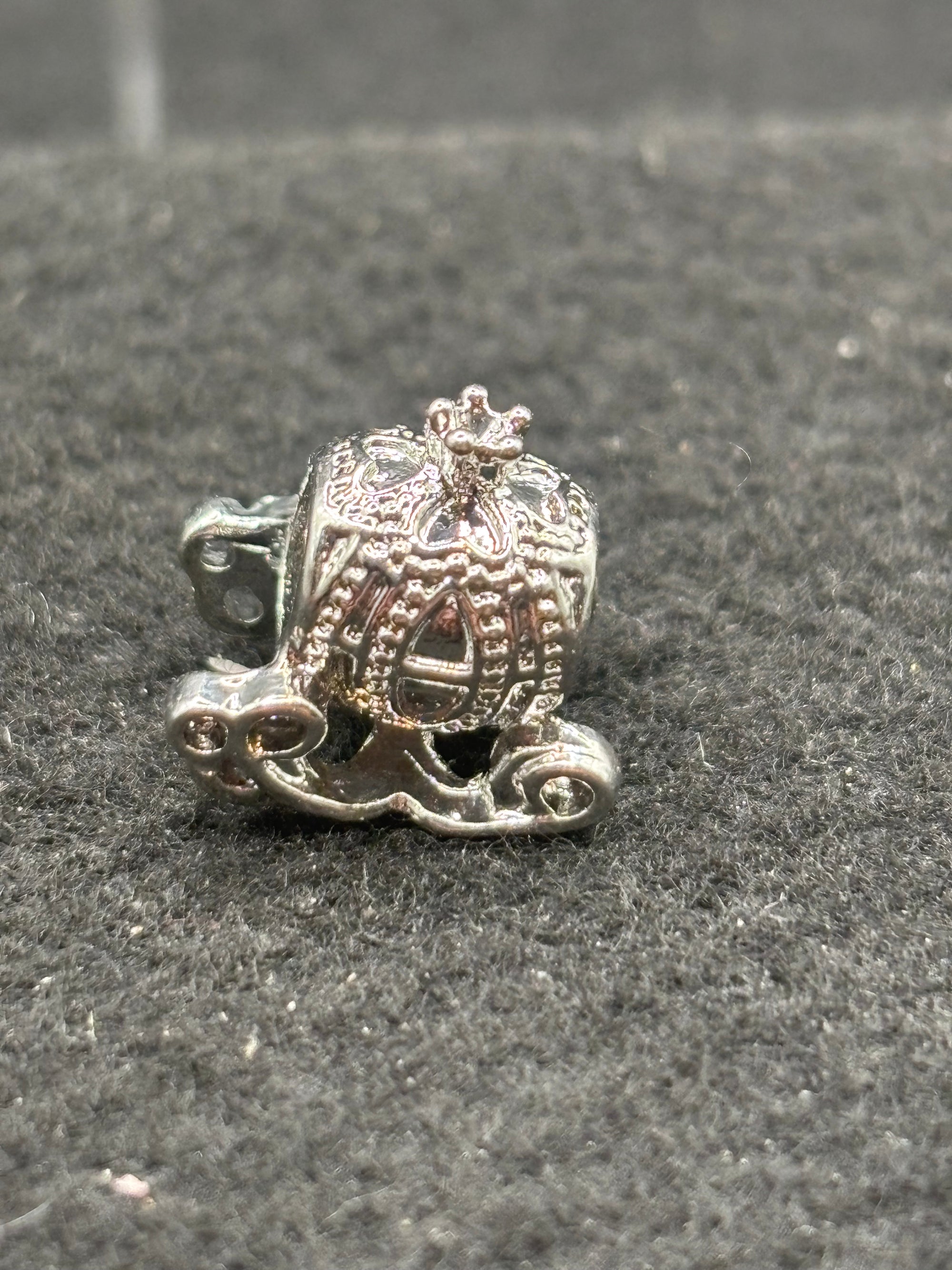 Pumpkin Coach Car Charm