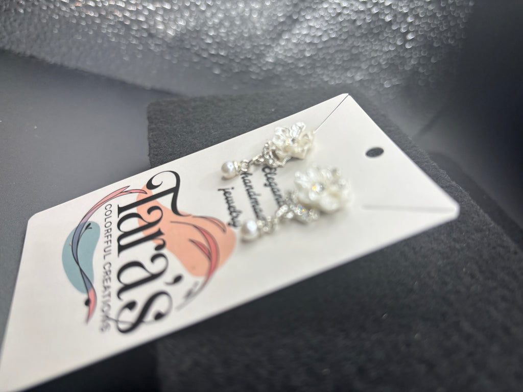 Floral Studded Earrings