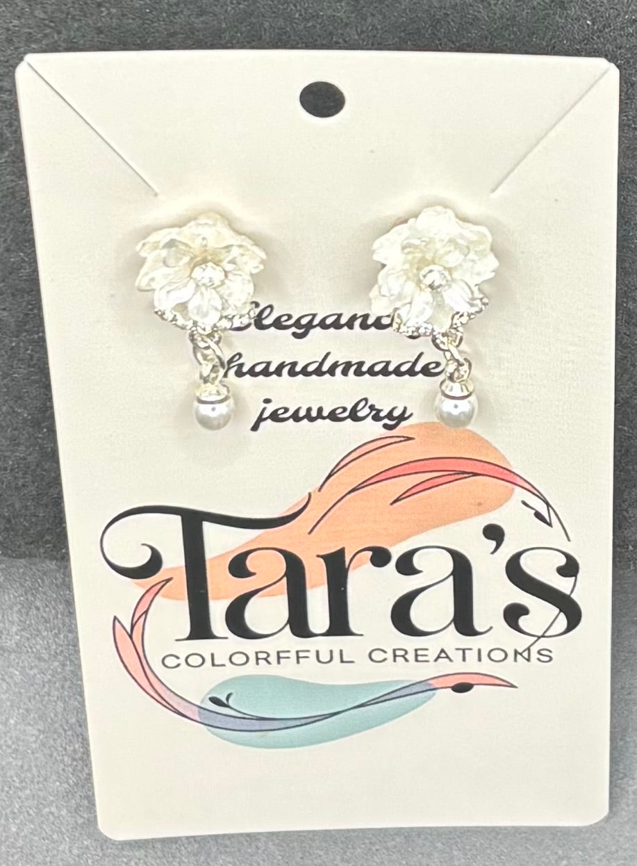 Floral Studded Earrings