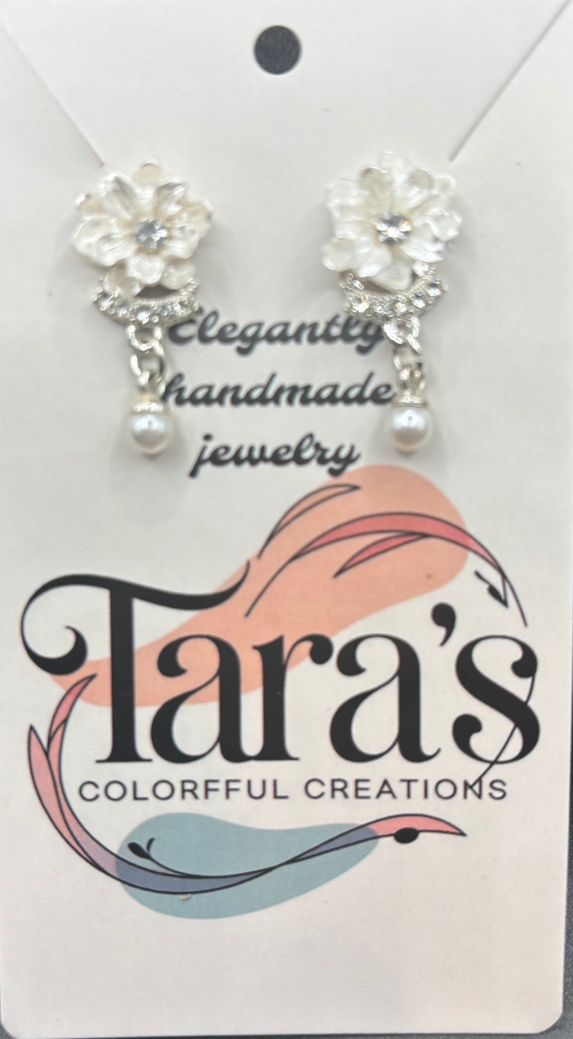 Floral Studded Earrings