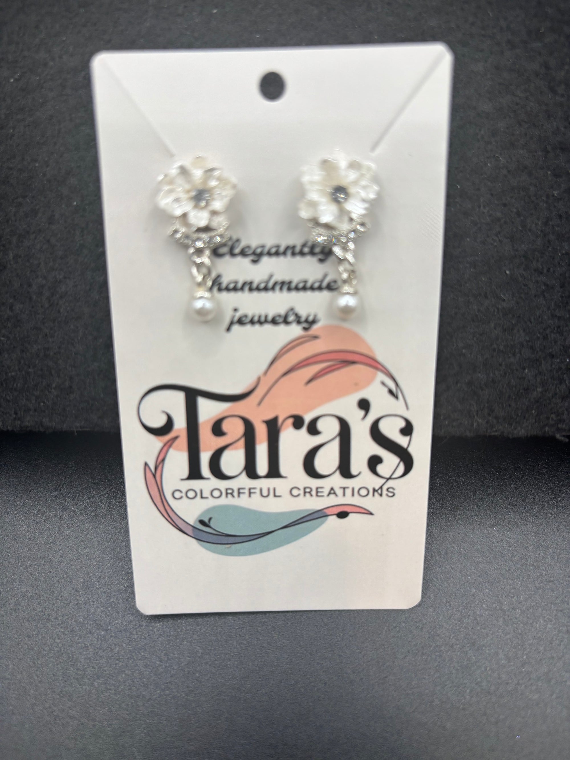 Floral Studded Earrings