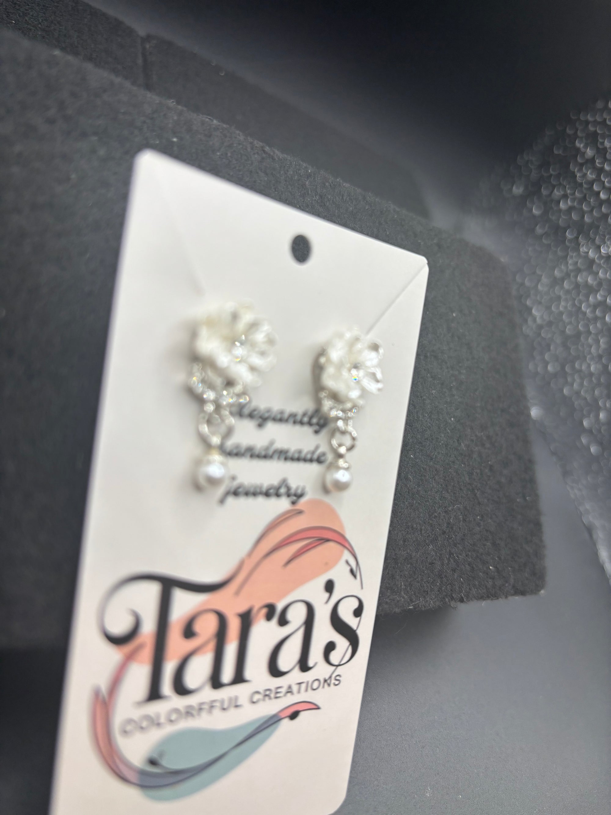 Floral Studded Earrings